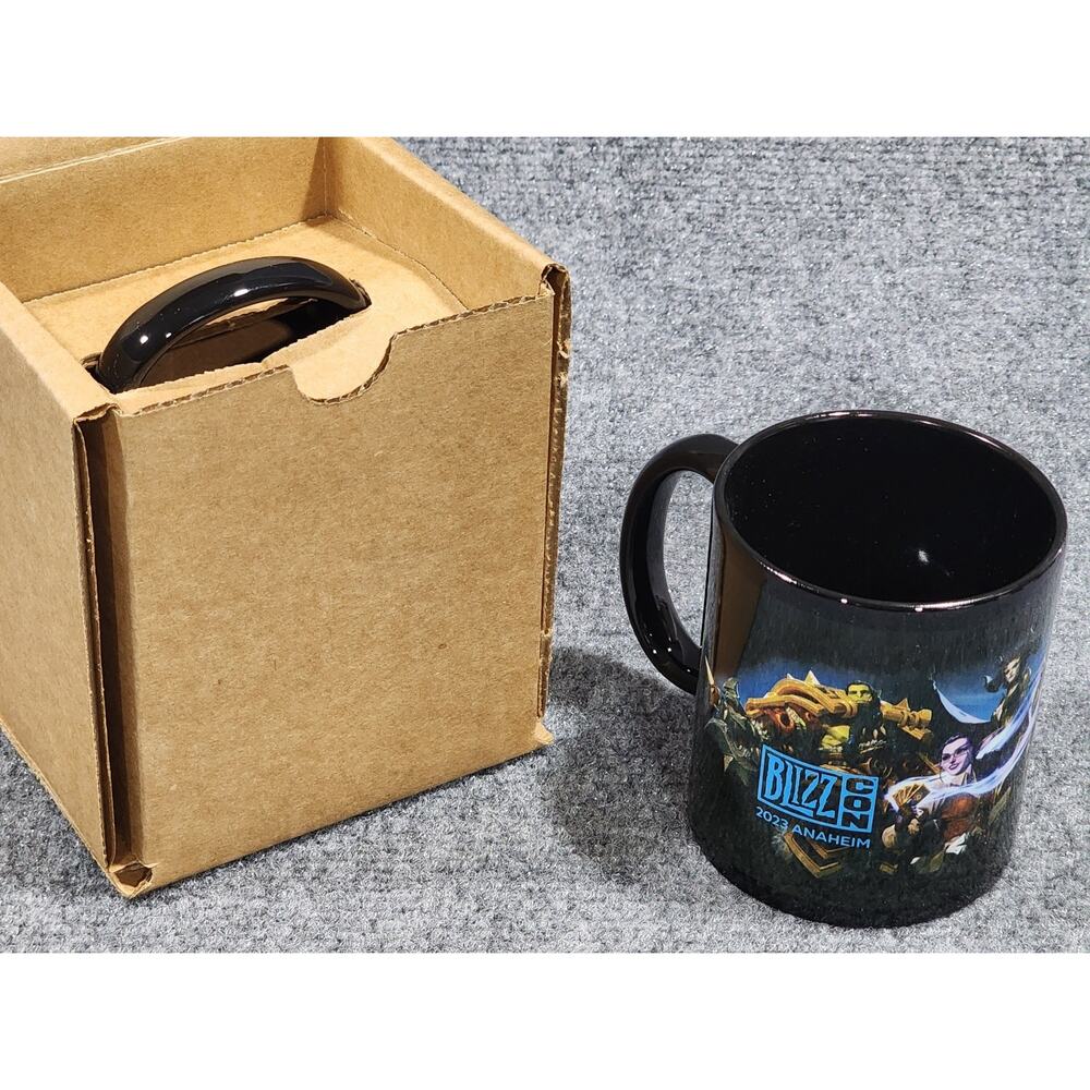 Set of 2 BlizzCon 2023 Key Art Mugs WinCraft Official Blizzard Collectible NEW